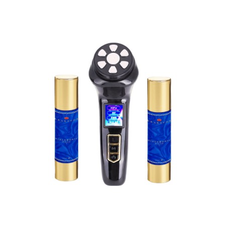 Gezichtsmassager met Radiofrequentie, Fototherapie en Elektrostimulati