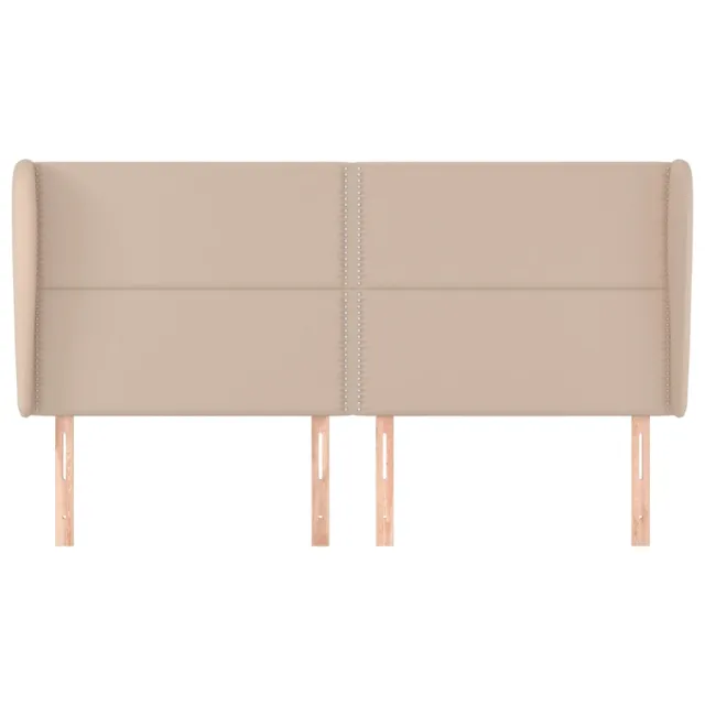 Tête de lit avec oreilles Cappuccino 183x23x118/128 cm