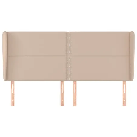 Tête de lit avec oreilles Cappuccino 183x23x118/128 cm