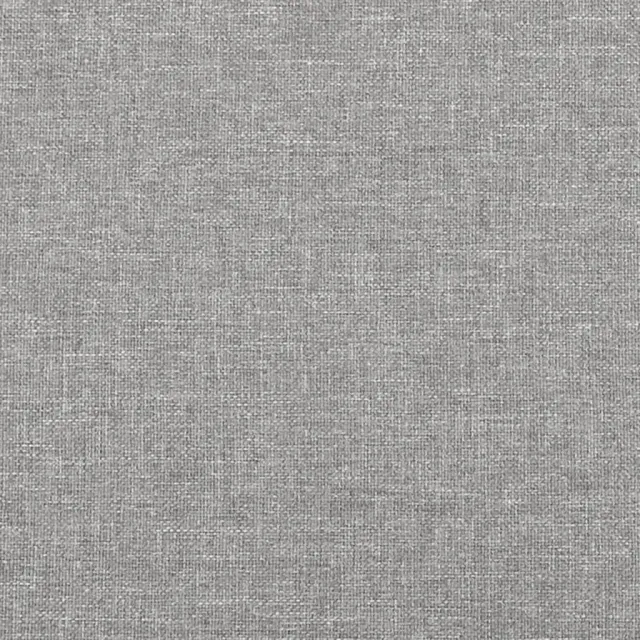 Tête de lit avec oreilles Gris clair 103x23x118/128 cm Tissu