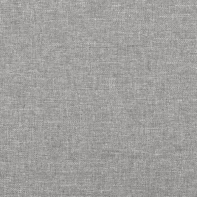 Tête de lit avec oreilles Gris clair 183x23x118/128 cm Tissu