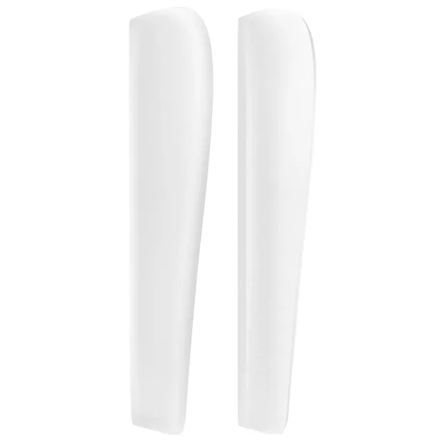 Tête de lit avec oreilles Blanc 93x23x118/128 cm Similicuir