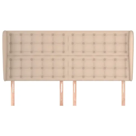 Tête de lit avec oreilles Cappuccino 183x23x118/128 cm