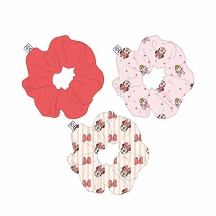 Gomas de Pelo Minnie Mouse Rojo 3 Piezas 2