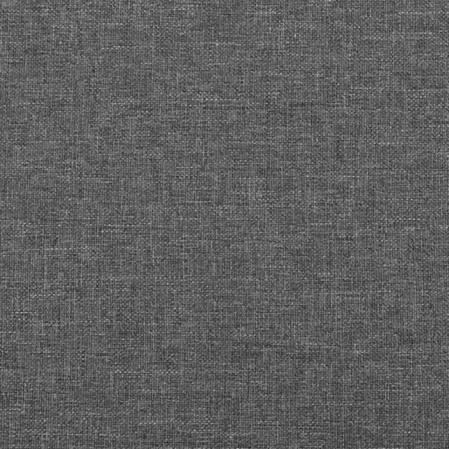 Tête de lit avec oreilles Gris foncé 103x23x118/128 cm Tissu