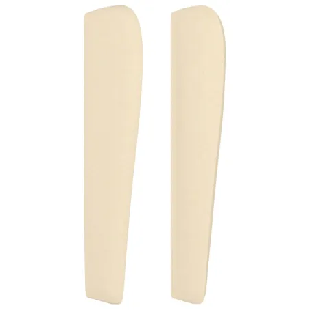 Tête de lit avec oreilles Crème 103x23x118/128 cm Tissu
