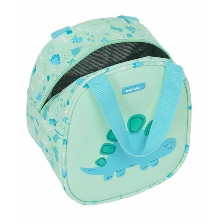 Neceser Infantil Safta Verde Dinosaurio 19 x 22 x 14 cm 2