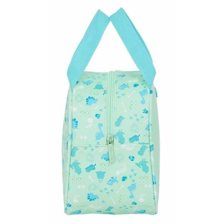Neceser Infantil Safta Verde Dinosaurio 19 x 22 x 14 cm