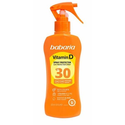 Spray Protezione Solare Babaria Spf 30 200 ml Vitamina D