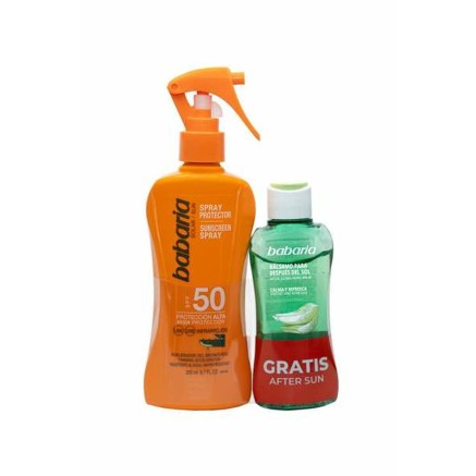 Spray Protezione Solare Babaria Spf 50 100 ml Aloe Vera