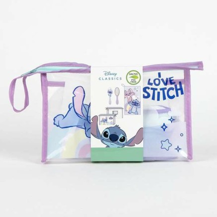 Neceser de Viaje Stitch Lila 23 x 15 x 8 cm 2