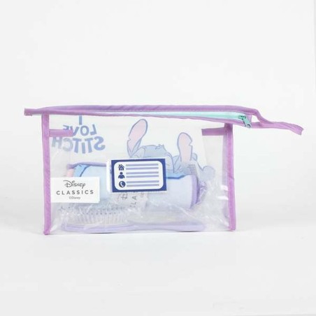 Neceser de Viaje Stitch Lila 23 x 15 x 8 cm