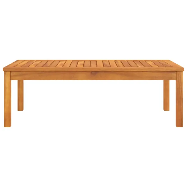 Table basse 100x50x33 cm bois d'acacia massif
