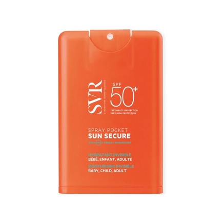 Protezione Solare Viso SVR Sun Secure Spray Pocket Spf 50 20 ml