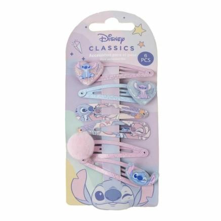 Fermagli per Capelli Stitch Azzurro