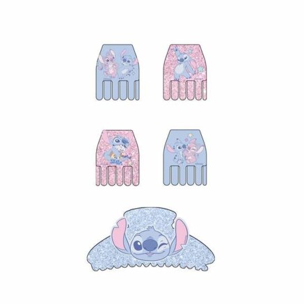 Hair Clips Stitch Blue 2