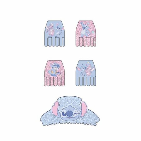 Fermagli per Capelli Stitch Azzurro