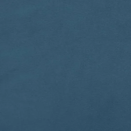 Tête de lit avec oreilles Bleu foncé 147x23x118/128 cm Velours