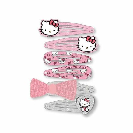 Pinces à cheveux Hello Kitty Rose 2