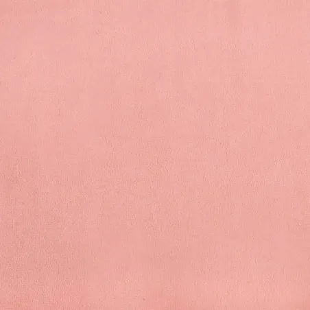 Tête de lit avec oreilles Rose 203x23x118/128 cm Velours