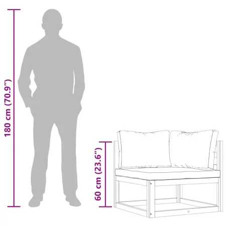 Canapés d'angle sectionnels 2 pcs avec coussins Blanc crème