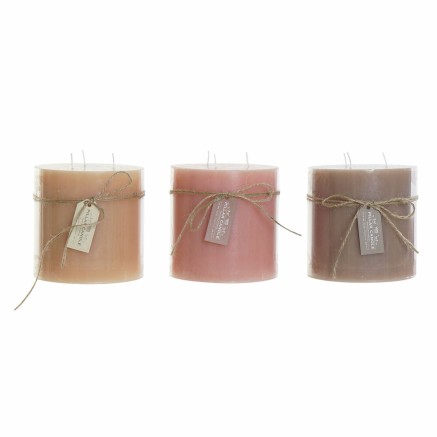 Vela DKD Home Decor (3 pcs) (12 x 12 x 12 cm)