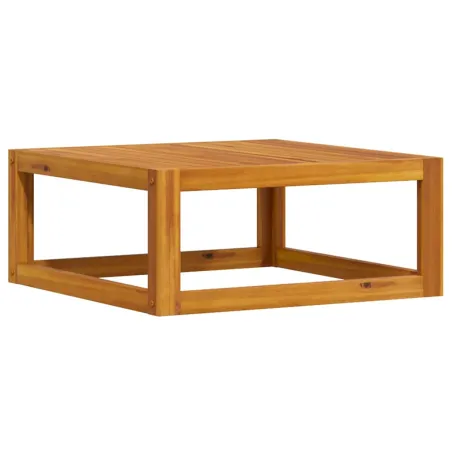 Salon de jardin 3 pcs avec coussins Bois d'acacia solide