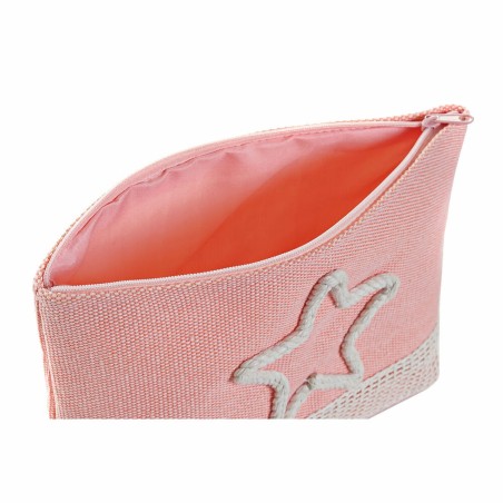 Trousse de toilette DKD Home Decor Beige Corail Menthe méditerranéen