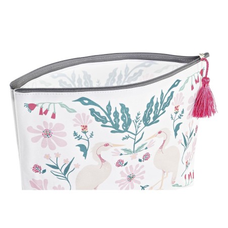 Necessaire DKD Home Decor Beige Bianco Multicolore Moderno (33 x 8 x 2