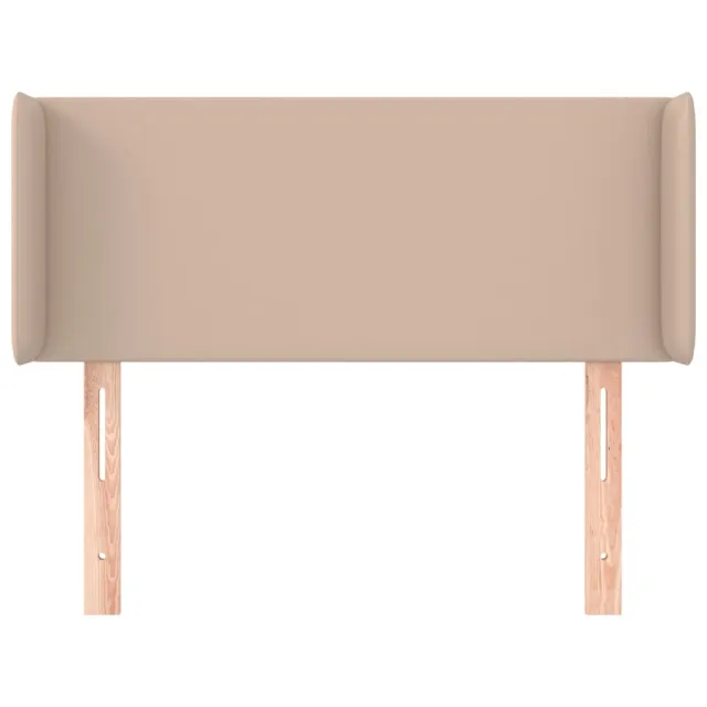Tête de lit avec oreilles Cappuccino 93x16x78/88 cm Similicuir