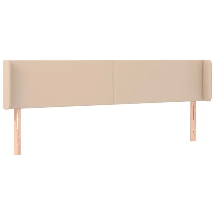 Tête de lit avec oreilles Cappuccino 163x16x78/88 cm Similicuir 2