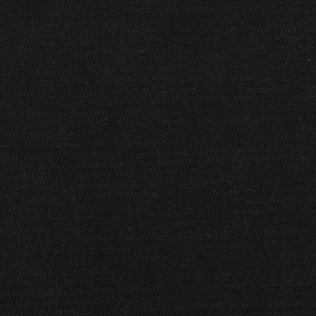 Tête de lit avec oreilles Noir 147x16x78/88 cm Tissu