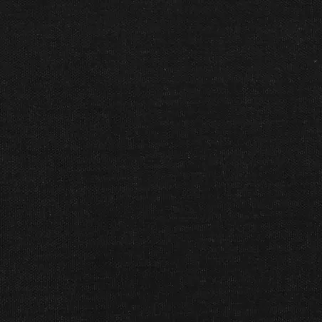 Tête de lit avec oreilles Noir 147x16x78/88 cm Tissu
