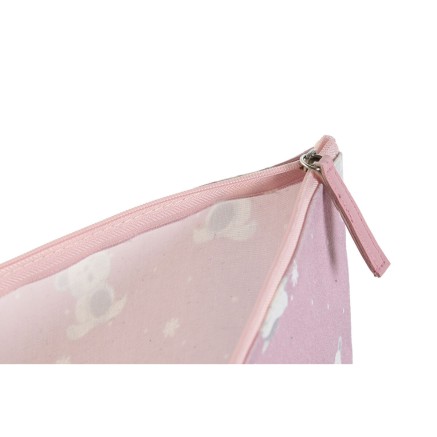 Reistasje DKD Home Decor Blauw Roze polialgodon osos 33 x 8 x 21 cm (2 2