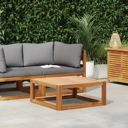 Table basse 68x68x29 cm Bois d'acacia solide