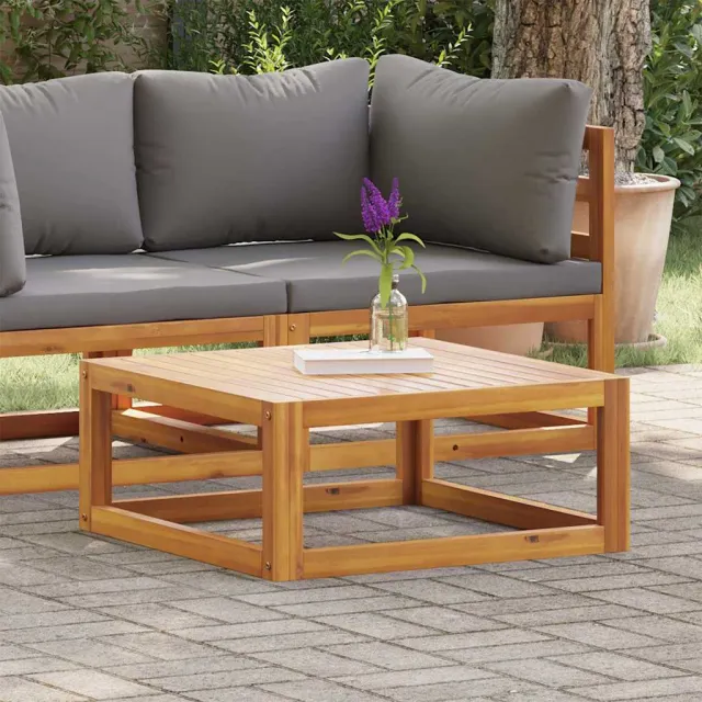 Table basse 68x68x29 cm Bois d'acacia solide