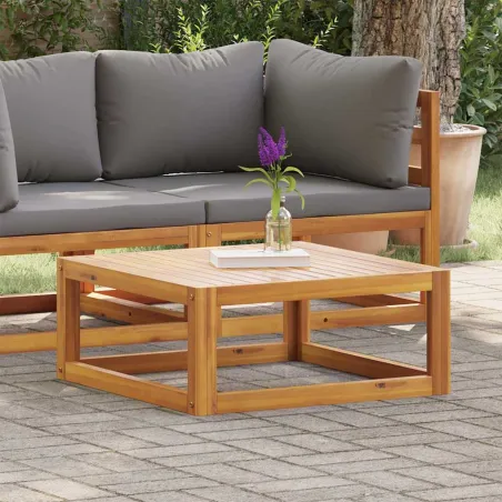 Table basse 68x68x29 cm Bois d'acacia solide