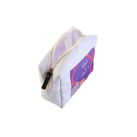 Nécessaire de Voyage DKD Home Decor Blanc polialgodon 15 x 6 x 12 cm