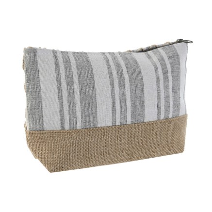 Nécessaire de Voyage Home ESPRIT Gris Corail 25 x 7 x 15 cm (2 Unité 2