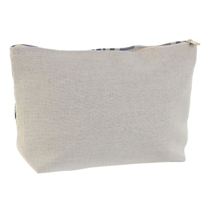 Nécessaire de Voyage Home ESPRIT Beige Lila 25 x 7 x 15 cm (2 Unités 2