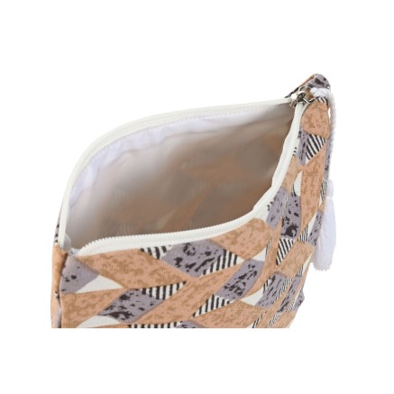 Neceser de Viaje Home ESPRIT Marrón Turquesa Coral 25 x 5 x 20 cm (3 2