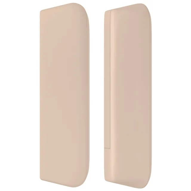 Tête de lit avec oreilles Cappuccino 147x16x78/88 cm Similicuir