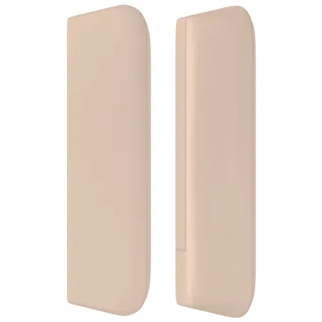 Tête de lit avec oreilles Cappuccino 147x16x78/88 cm Similicuir