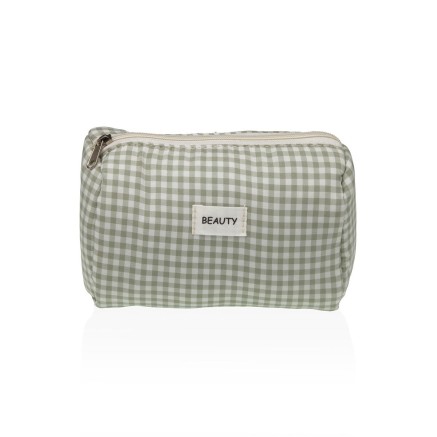 Nécessaire de Voyage Versa Vichy Vert Polyester 8 x 11 x 18 cm