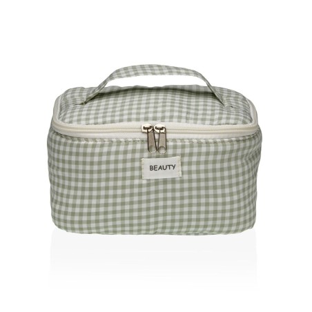 Necessaire da Viaggio Versa Vichy Verde Poliestere Tessile 12 x 12 x 2