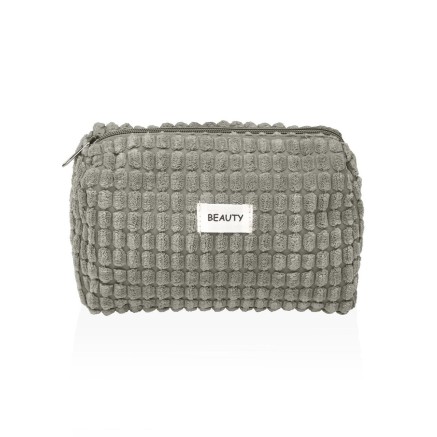Nécessaire de Voyage Versa Corduroy Bleu Polyester 8 x 11 x 18 cm