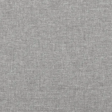 Tête de lit avec oreilles Gris clair 163x16x78/88 cm Tissu