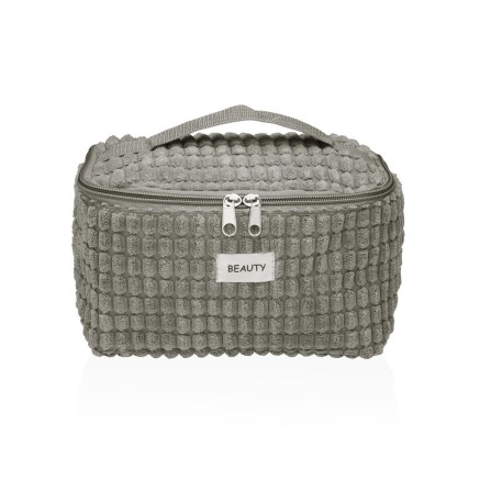 Reise-Toilettentasche Versa Corduroy Blau Polyester Textil 12 x 12 x 2