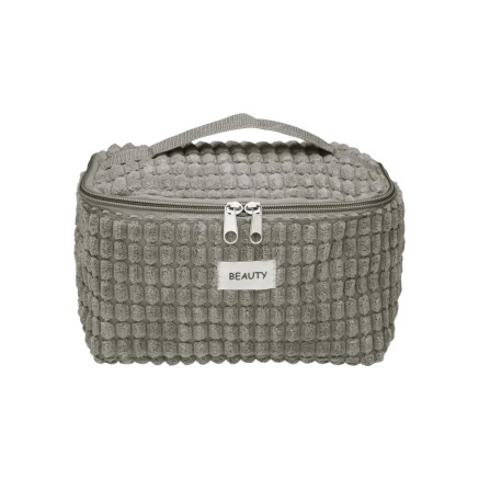 Nécessaire de Voyage Versa Corduroy Bleu Polyester Textile 12 x 12 x 2