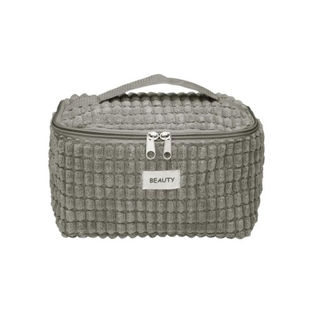 Nécessaire de Voyage Versa Corduroy Bleu Polyester Textile 12 x 12 x